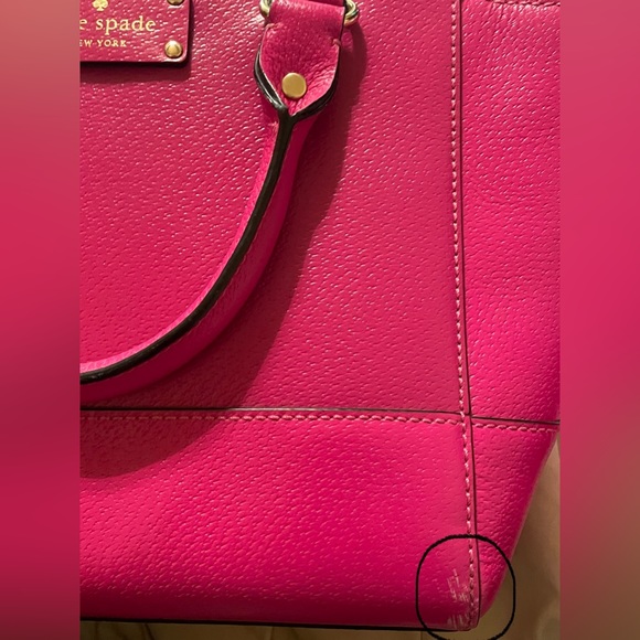 Hot Pink Kate Spade Purse - Picture 4 of 10